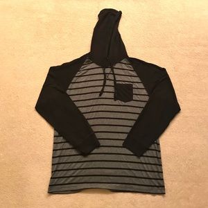 Hard Edge Shirt with Hood